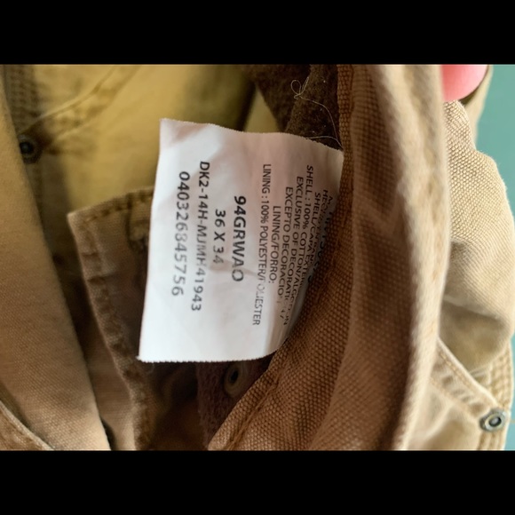 Wrangler Authentic fleece lined jeans EUC - Picture 9 of 9